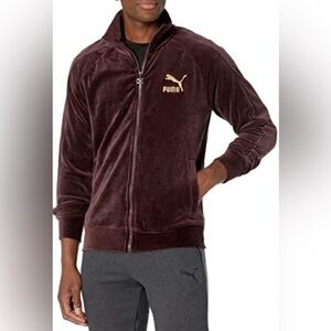 PUMA Mens Iconic T7 Velour Track JacketIconic T7 Velour Track Jacket